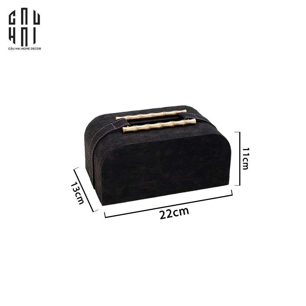 maison-couture-hop-khan-giay-go-soi-boc-da-cao-cap-bamboo-signature-saddles-savoir-ivoire-22x13-hop-khan-giay-cau-hai-home-decor-8 - CẬU HAI HOME DECOR