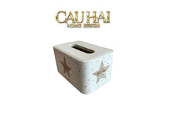 Maison Couture - Hộp Khăn Giấy Haute Leather D'Ivoire D Class Atélier 13x20x12-CẬU HAI HOME DECOR