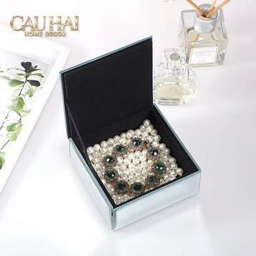 Maison Couture - Hộp Nữ Trang Mirror Starlight Blanc Cristal-Hộp nữ trang-CẬU HAI HOME DECOR-CẬU HAI HOME DECOR