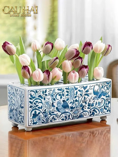 maison-couture-khay-cam-hoa-blue-floral-indochine-heritage-porcelain-tray-29_5-x-11-cau-hai-home-decor-2 - CẬU HAI HOME DECOR