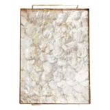 Maison Couture - Khay Chữ Nhật Xà Cừ - Plateau Perle Céleste Celestial Pearl Serving Tray 30*40-KHAY TRANG TRÍ-CẬU HAI HOME DECOR