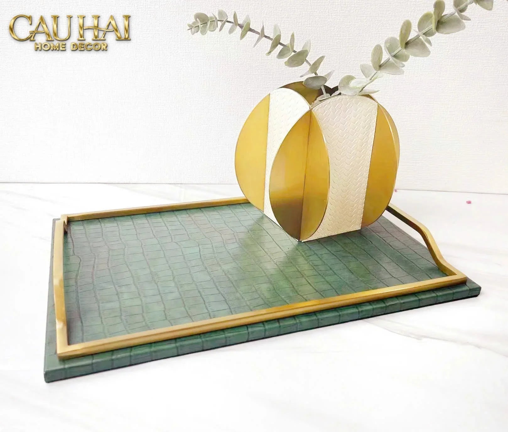 maison-couture-khay-da-emerald-cuir-croco-leather-tray-30-x-cau-hai-home-decor-6 - CẬU HAI HOME DECOR