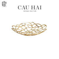Maison Couture - Khay Đồng Golden Grid-KHAY TRANG TRÍ-CẬU HAI HOME DECOR