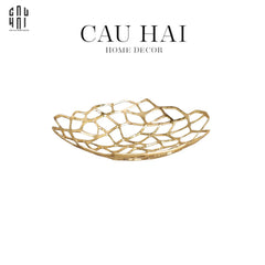 Maison Couture - Khay Đồng Golden Grid-KHAY TRANG TRÍ-CẬU HAI HOME DECOR