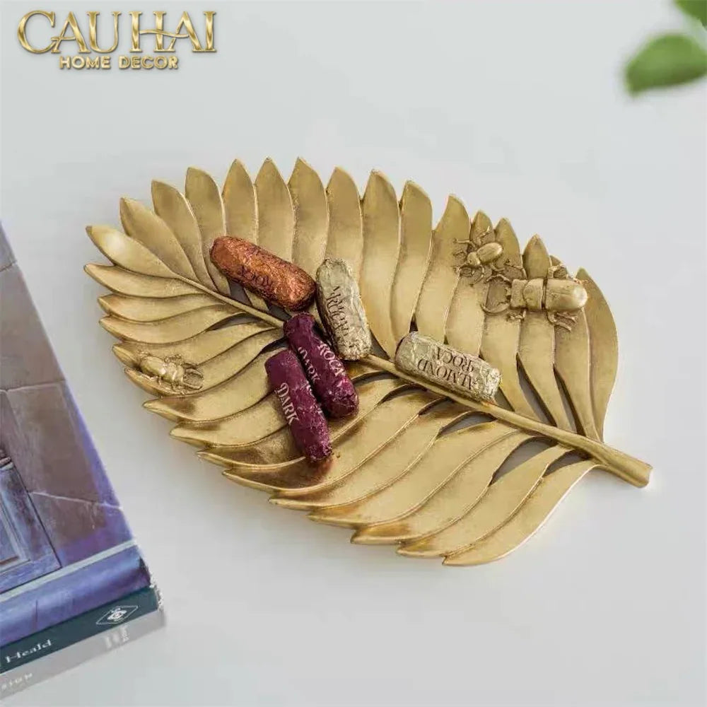 Maison Couture - Khay Gương Chữ Nhật V Class Barocco Frame Rectangular Trays Size 38-CẬU HAI HOME DECOR