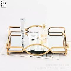 Maison Couture - Khay Gương Savoir Purity Black Mirror Tray-KHAY TRANG TRÍ-CẬU HAI HOME DECOR