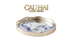 maison-couture-khay-tron-khong-tuoc-mirror-plateau-oval-paon-oriental-30x38-khay-trang-tri-cau-hai-home-decor - CẬU HAI HOME DECOR