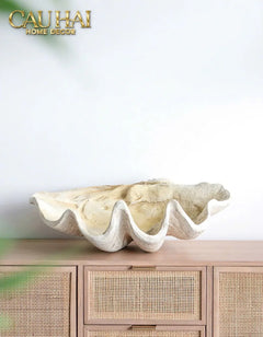 Maison Couture - Khay Vỏ Sò Mirage Pearl Seashell Tray D33-KHAY TRANG TRÍ-CẬU HAI HOME DECOR