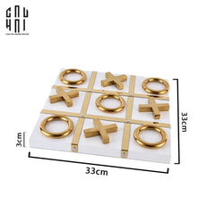 Maison Couture - Laying Board Game - Luxury Tic Tac Toe 33X33-CẬU HAI HOME DECOR