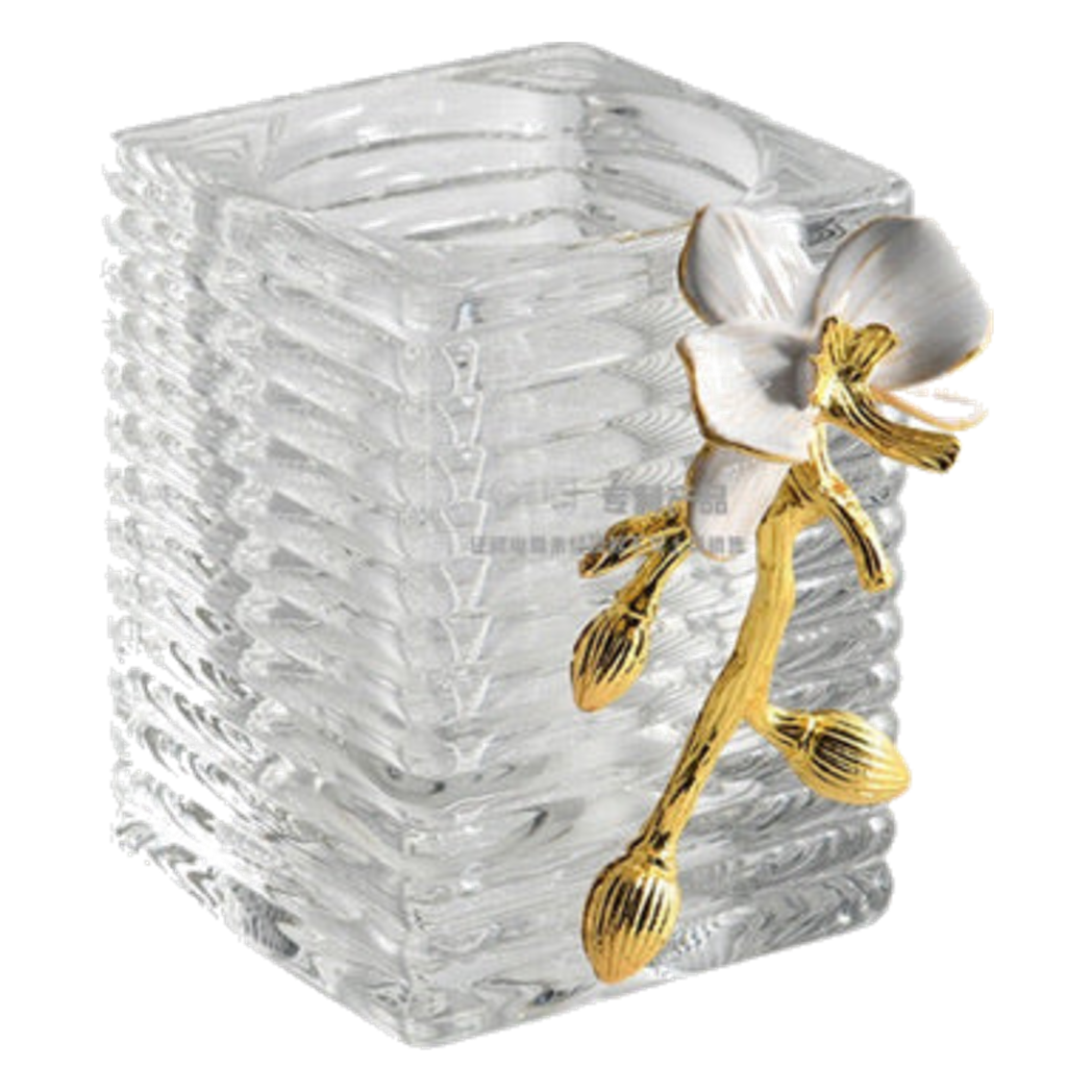 Maison Couture - Lọ Đựng Cọ Haute Orchid Golden Branches Brush Holder - Cậu Hai Home Decor