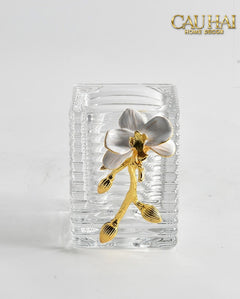 Maison Couture – Lọ Đựng Cọ Haute Orchid Golden Branches Brush Holder-CẬU HAI HOME DECOR