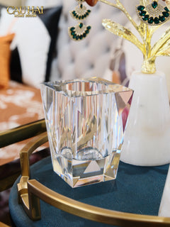 Maison Couture - Lọ Hoa Pha Lê Cristal Facetté-CẬU HAI HOME DECOR