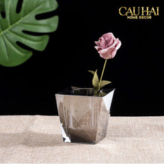 Maison Couture - Lọ Hoa Pha Lê Cristal Facetté-CẬU HAI HOME DECOR