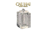 Maison Couture - Lọ Tăm Bông Pha Lê Lumière Cannage Facetté Diamant Cristalleries Vanity 7x13-HŨ TRANG TRÍ-CẬU HAI HOME DECOR