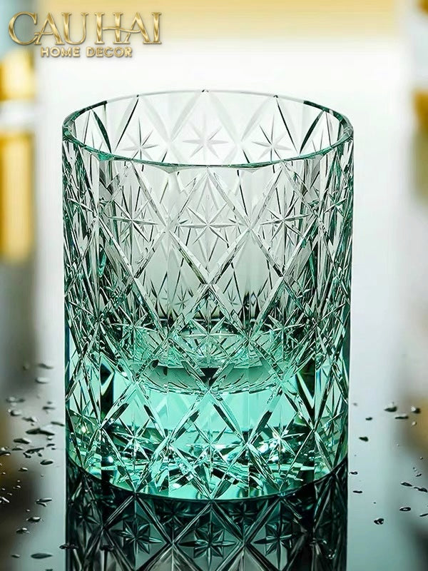 Maison Couture - Ly Pha Lê Cristalleries Cyan Glasses...-LY PHA LÊ-CẬU HAI HOME DECOR-CẬU HAI HOME DECOR