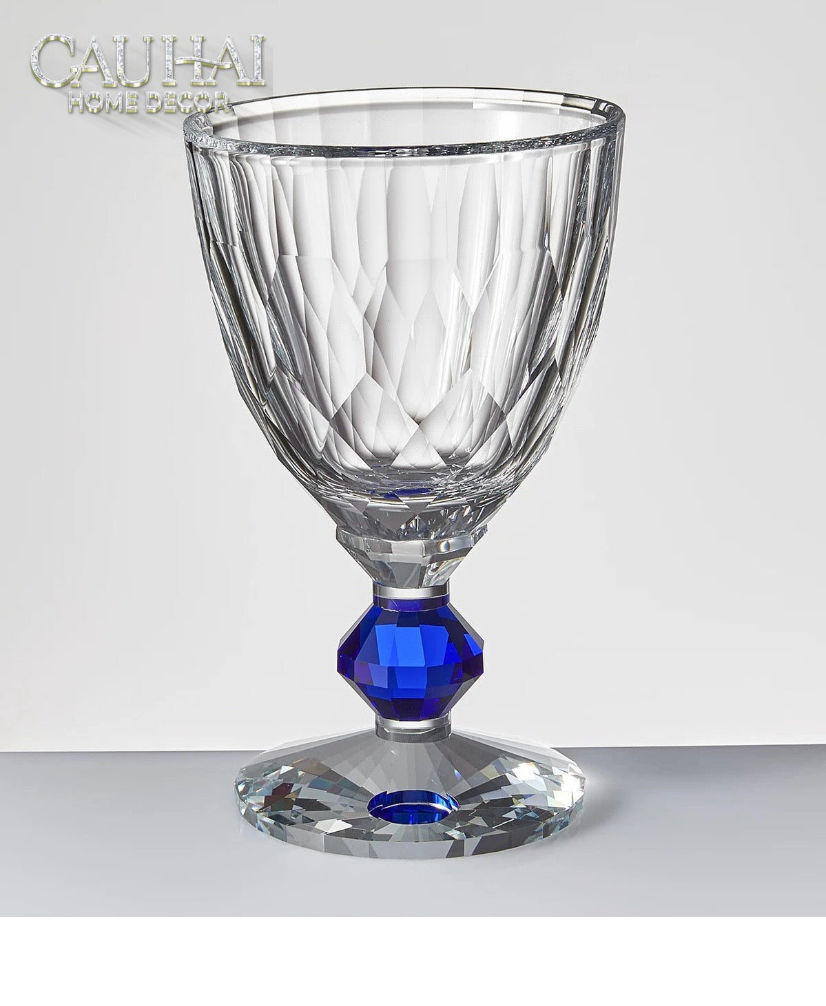 Maison Couture - Ly Pha Lê Cristalleries Goblet Burgundy Glasses 270ml