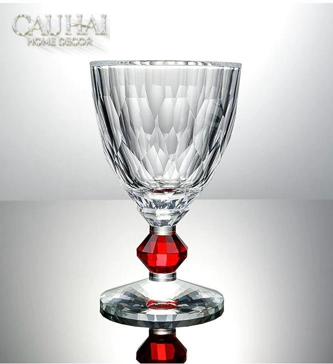 Maison Couture - Ly Pha Lê Cristalleries Goblet Burgundy Glasses 270ml