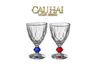 Maison Couture - Ly Pha Lê Cristalleries Goblet Burgundy Glasses 270ml
