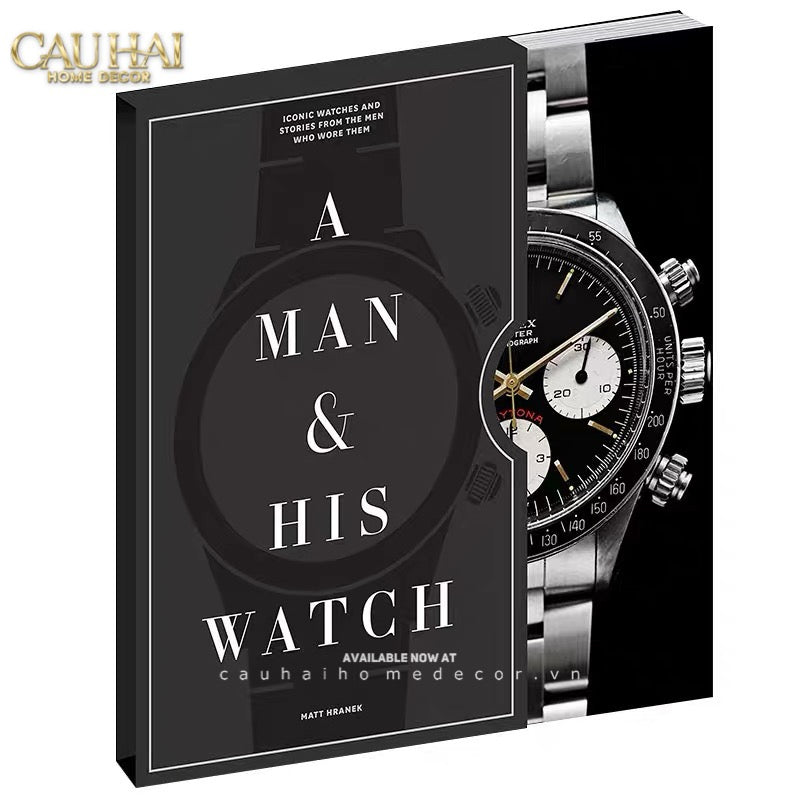 Maison Couture - Sách Fashion Runway A Man And His Watch 28x18x3 176 pages