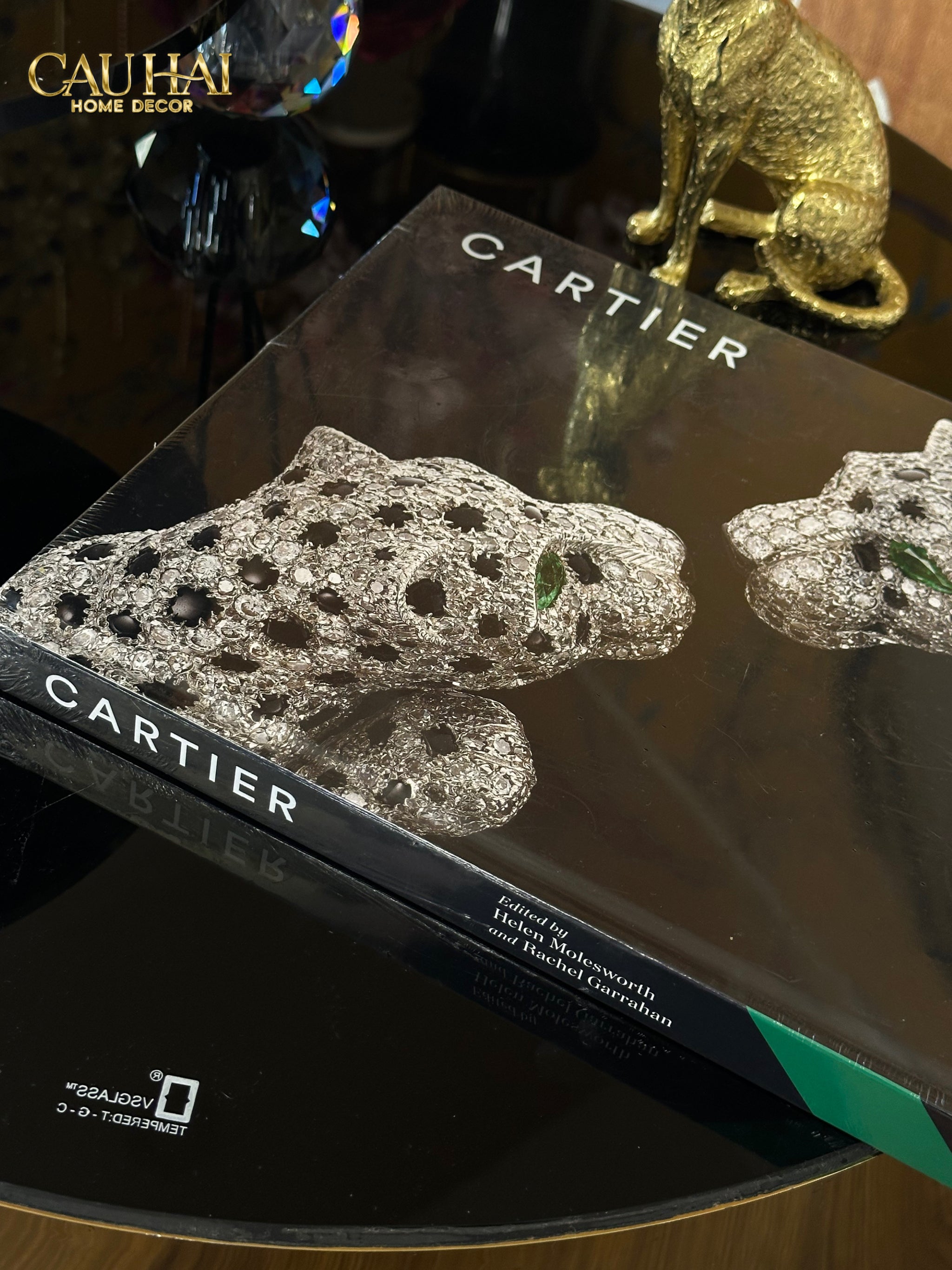 Maison Couture - Sách Fashion Runway Cartier - Panthère De Cartier 29x25x3 256pages-CẬU HAI HOME DECOR