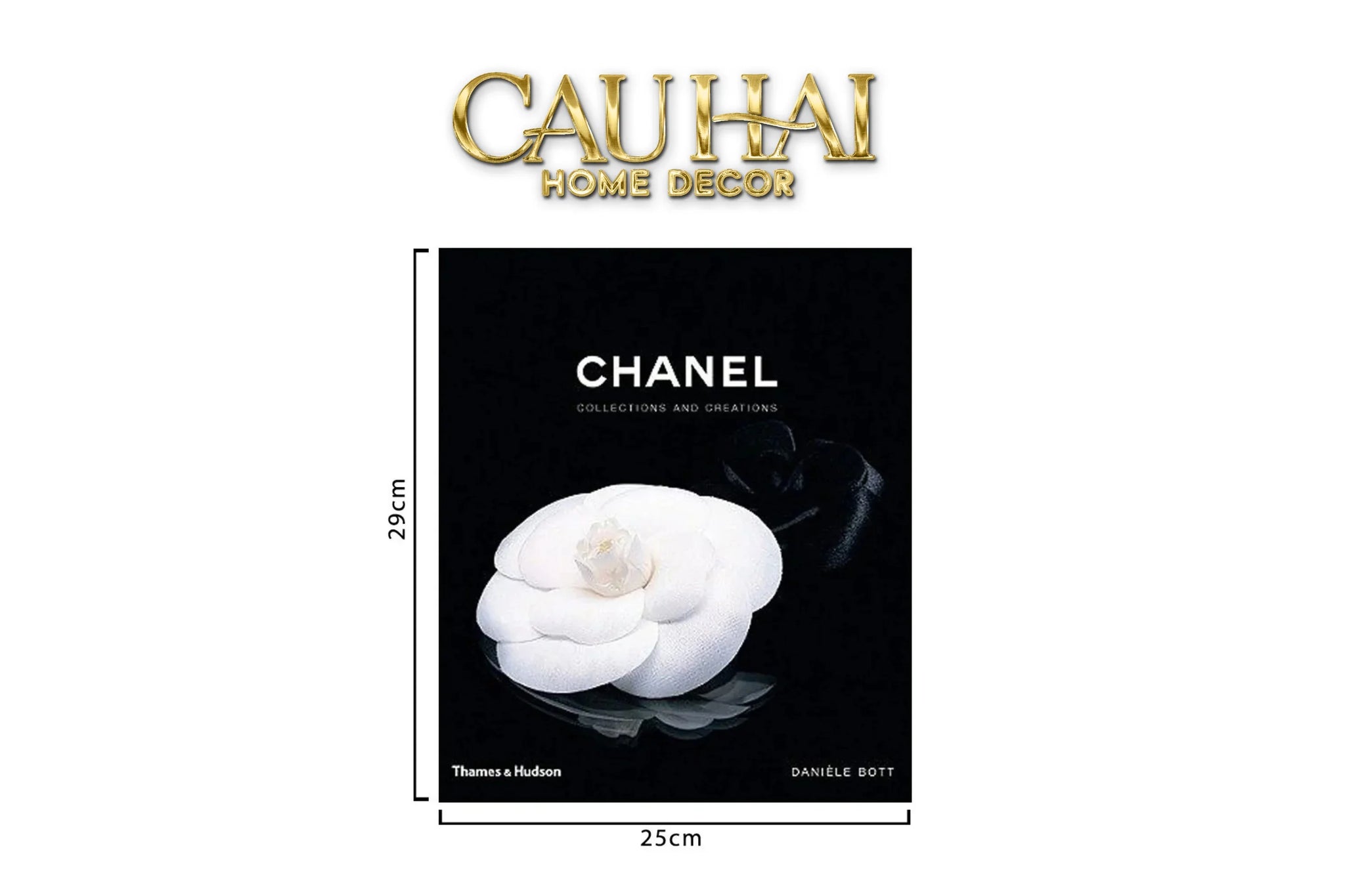 Maison Couture - Sách Fashion Runway - Coco Camélia 25x29x2.5-SÁCH TRANG TRÍ-CẬU HAI HOME DECOR
