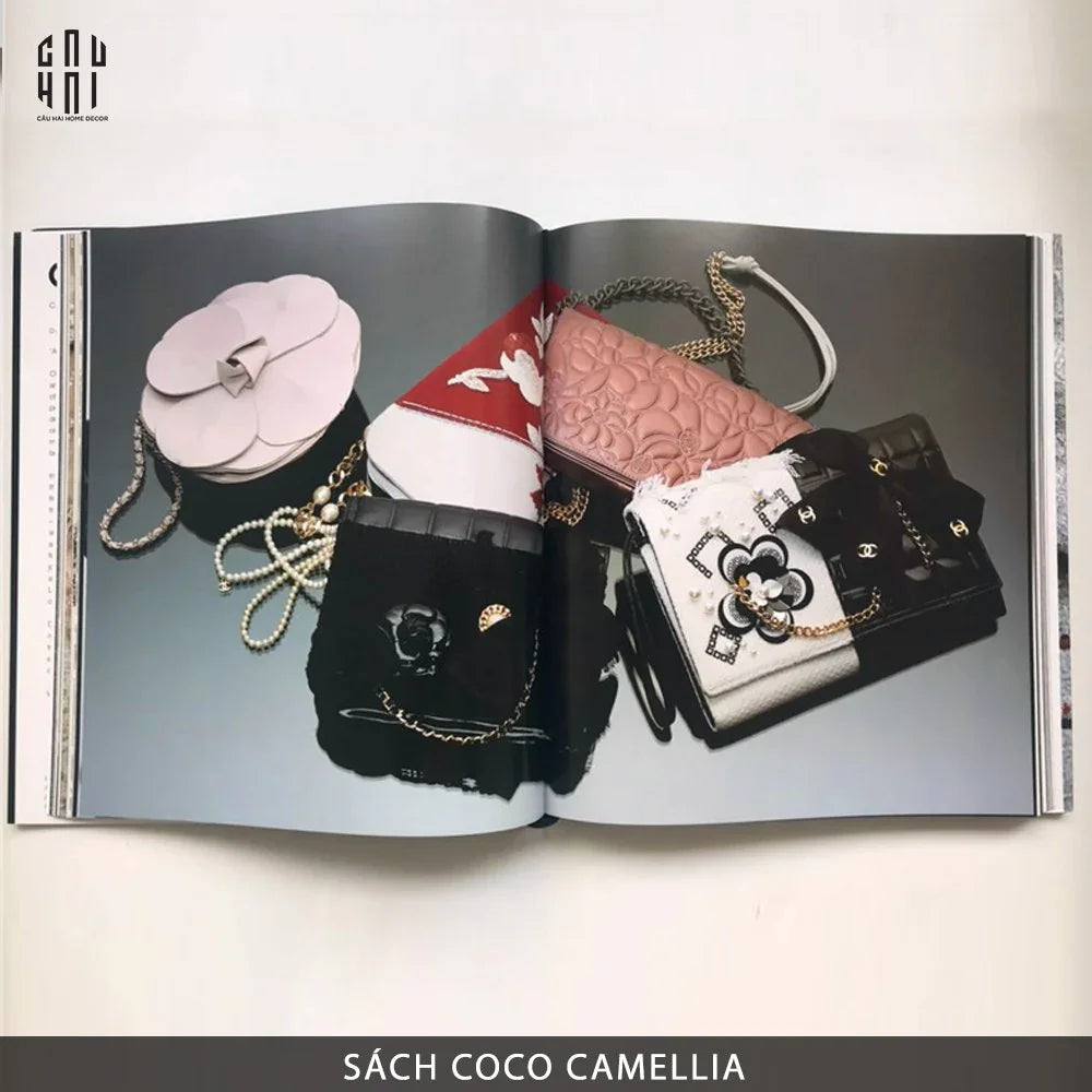 Maison Couture - Sách Fashion Runway - Coco Camélia 25x29x2.5-SÁCH TRANG TRÍ-CẬU HAI HOME DECOR