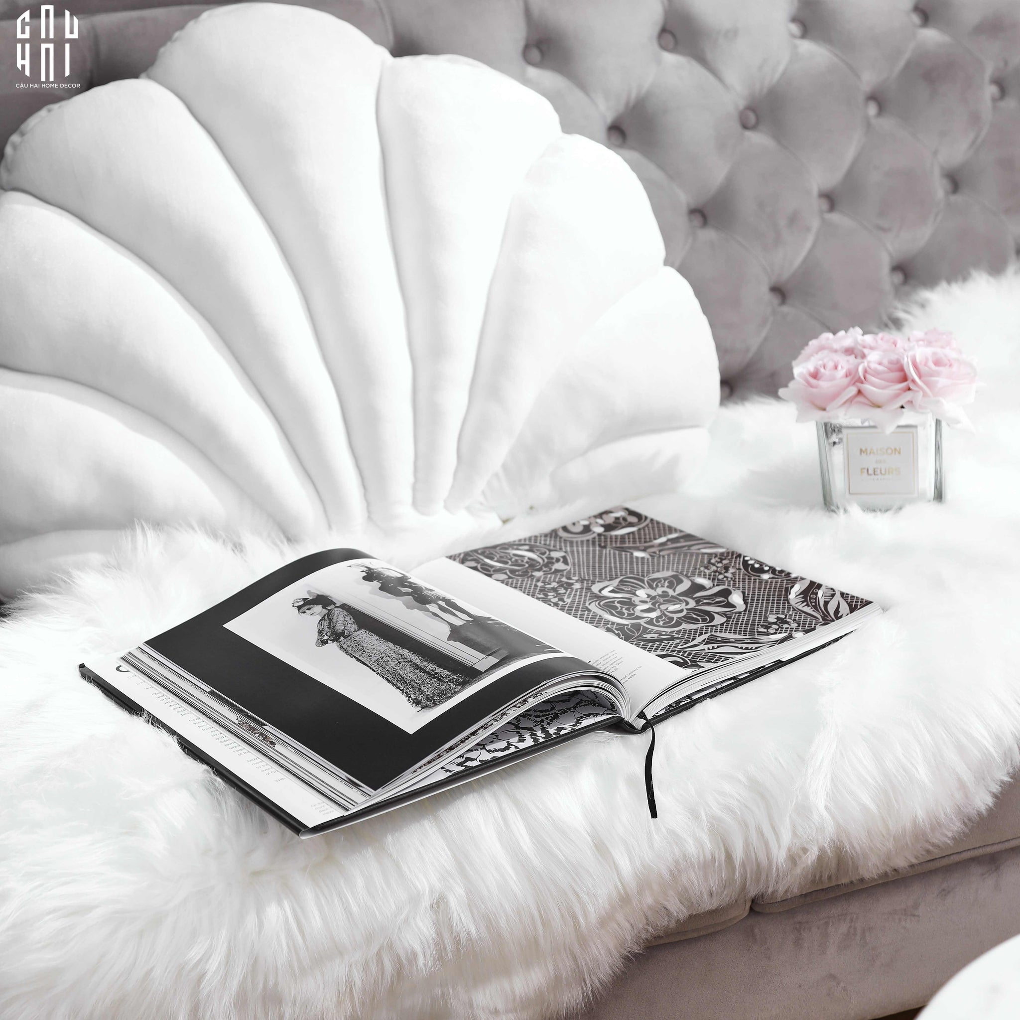 Maison Couture - Sách Fashion Runway - Coco Camélia 25x29x2.5-SÁCH TRANG TRÍ-CẬU HAI HOME DECOR