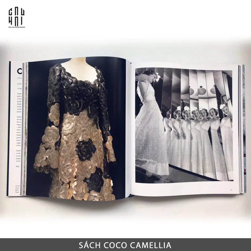 Maison Couture - Sách Fashion Runway - Coco Camélia 25x29x2.5-CẬU HAI HOME DECOR