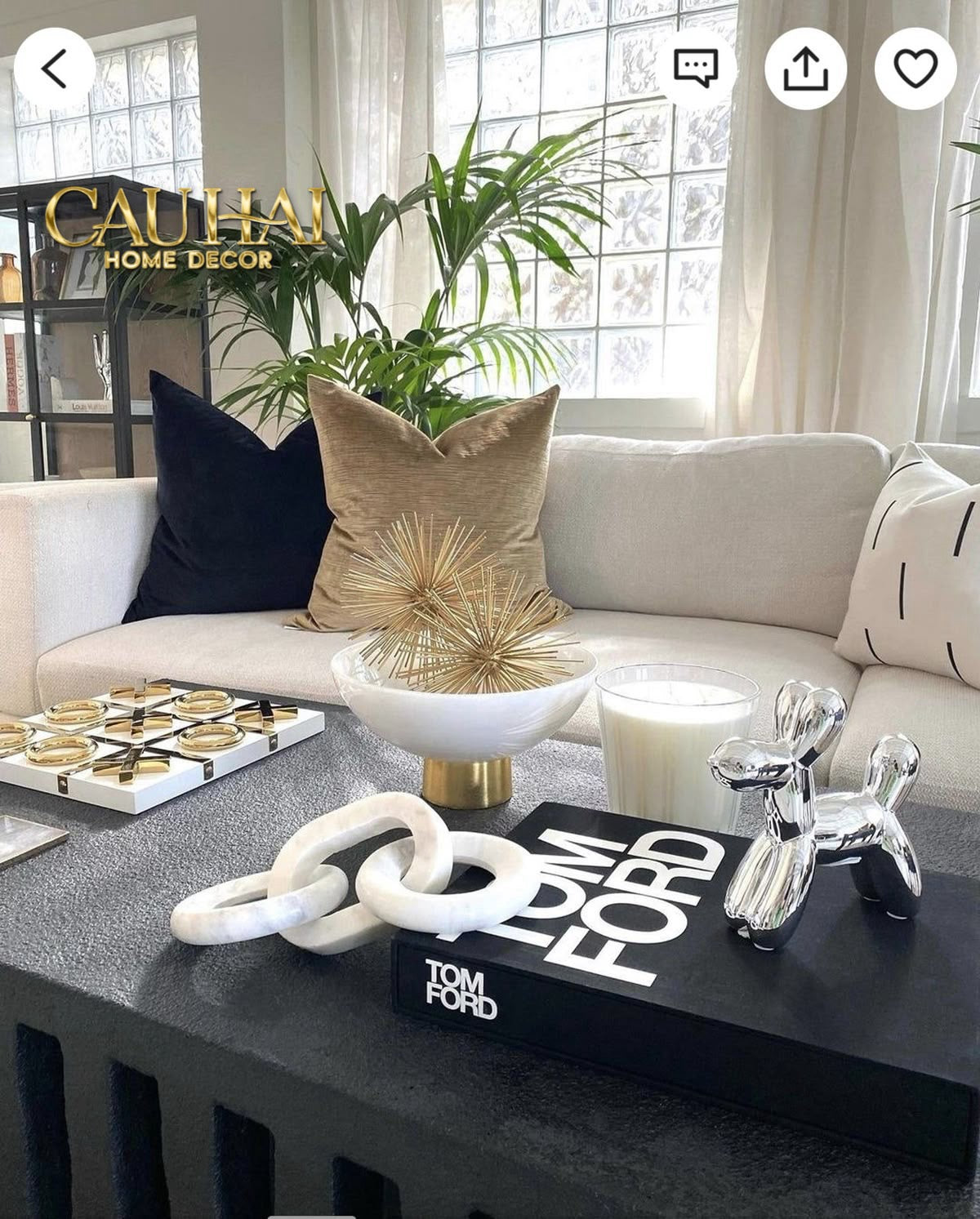 Maison Couture - Sách Fashion Runway Tom Ford 002 - Noir / Blanc / Gris-CẬU HAI HOME DECOR
