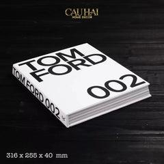 Maison Couture - Sách Fashion Runway Tom Ford 002 - Noir / Blanc / Gris-CẬU HAI HOME DECOR