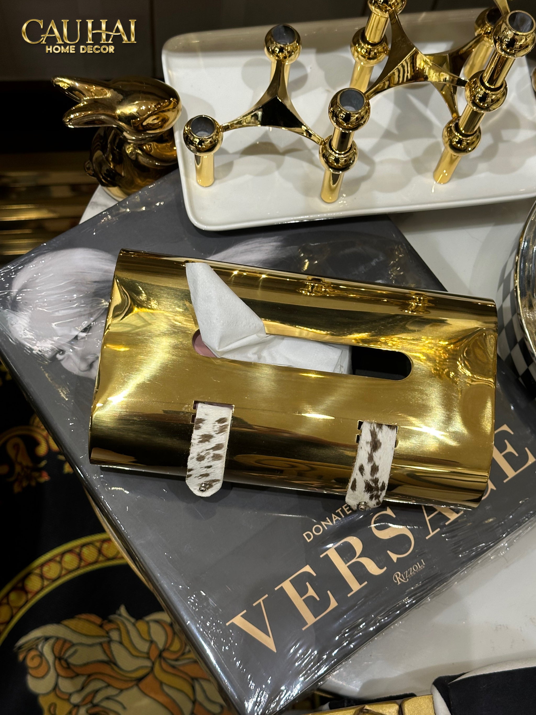 Maison Couture -Sách Fashion Runway Versace 24x30-CẬU HAI HOME DECOR