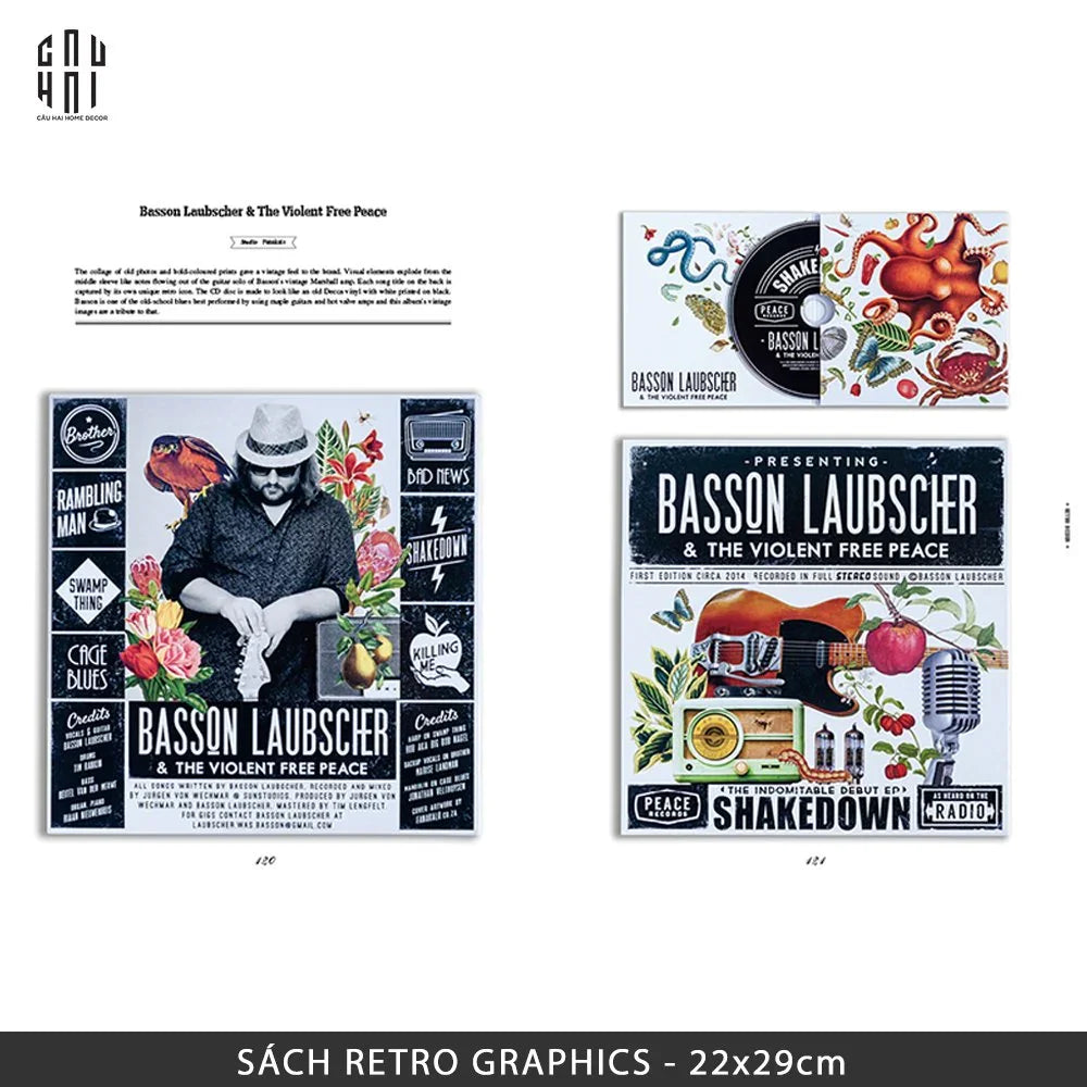 Maison Couture - Sách Retro Graphics Classic Vintage-SÁCH TRANG TRÍ-CẬU HAI HOME DECOR