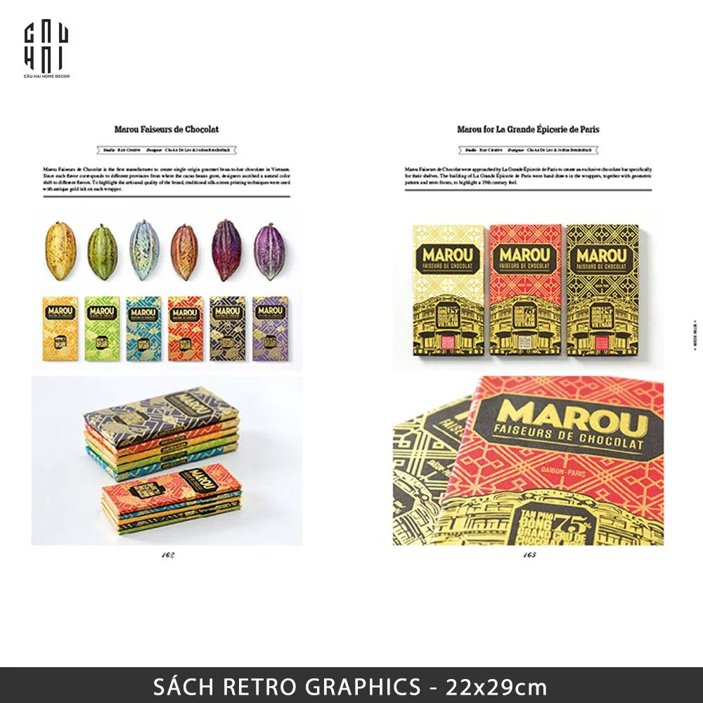 Maison Couture - Sách Retro Graphics Classic Vintage-SÁCH TRANG TRÍ-CẬU HAI HOME DECOR