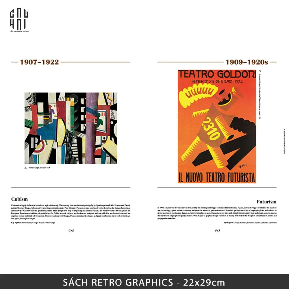 Maison Couture - Sách Retro Graphics Classic Vintage-SÁCH TRANG TRÍ-CẬU HAI HOME DECOR
