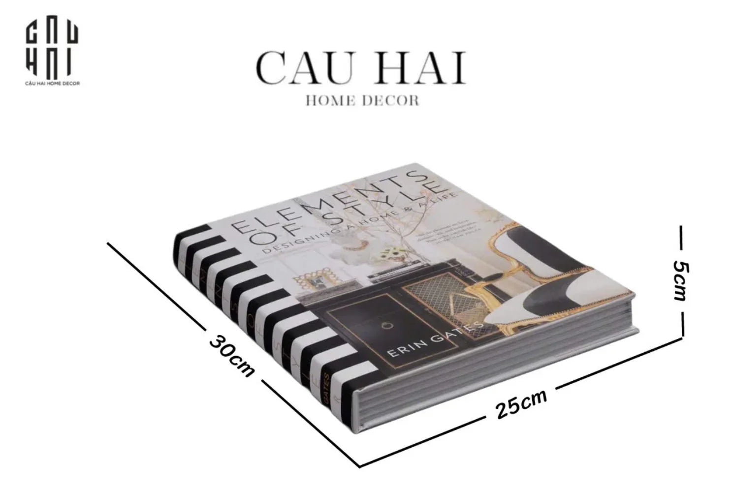 Maison Couture - Sách Trang Trí Fashion Runway Element Of Style 25x30x5-SÁCH TRANG TRÍ-CẬU HAI HOME DECOR