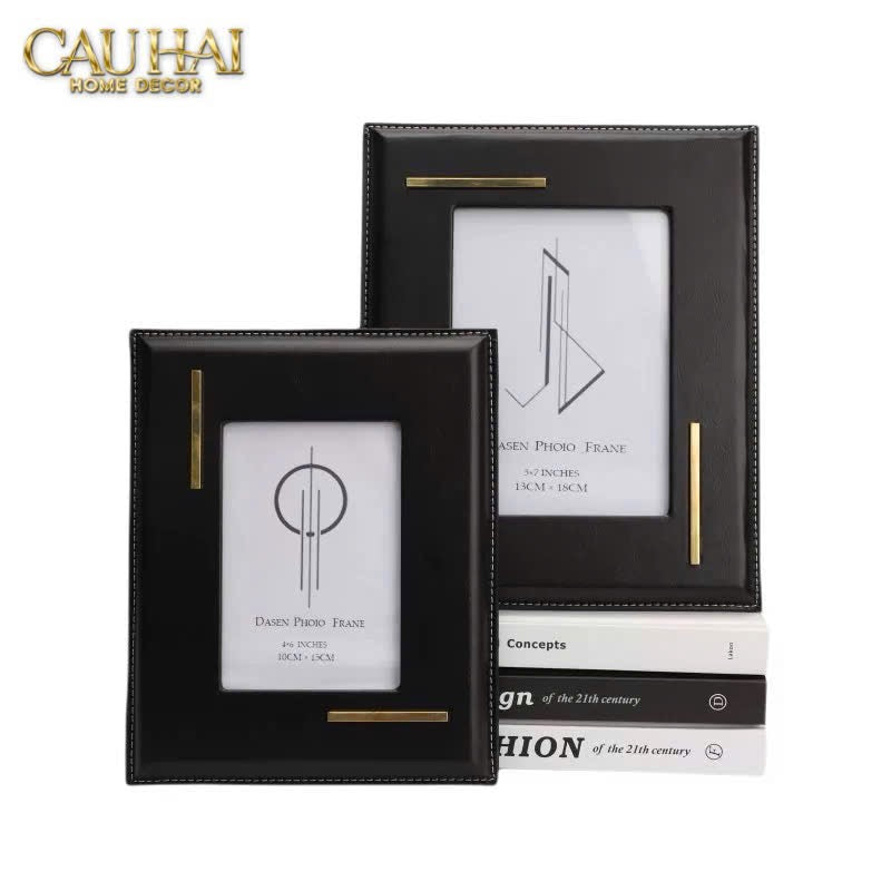 Maison Couture - Set 2 Khung Ảnh Da Mystery Savoir Frame - CẬU HAI HOME DECOR