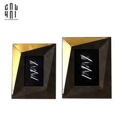 maison-couture-set-2-khung-anh-da-savoir-faire-diamant-facette-leather-frame-cau-hai-home-decor - CẬU HAI HOME DECOR