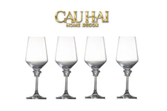 Maison Couture - Set 2 Ly Medusa Firma Lusso 476Ml Vino Rosso Glasses Full Box-CẬU HAI HOME DECOR