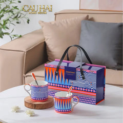 Maison Couture – Gift Set Bình Trà 6 Tách - Prismatique Royale Arlequin 13pcs.-SET BÌNH TRÀ-CẬU HAI HOME DECOR