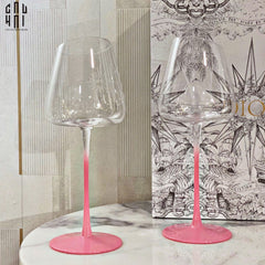 Maison Couture - Set 2 Ly Vang Màu Hồng Candy Jolie - Red Wine Glasses Set 2pcs-LY THỦY TINH-CẬU HAI HOME DECOR