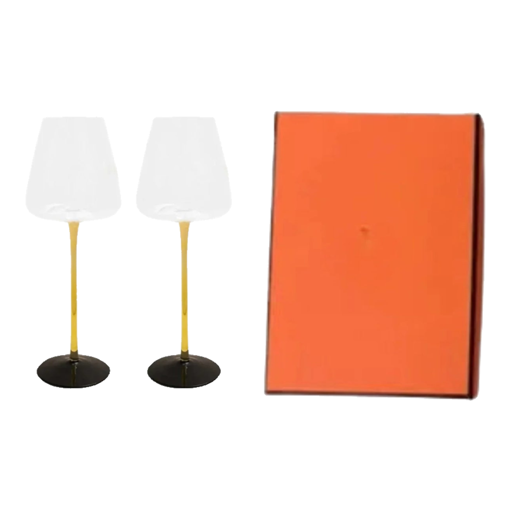 Maison Couture - Set 2 Ly Vang Thuỷ Tinh Privé Lumière Helion Wine Glasses 10x28 550ml