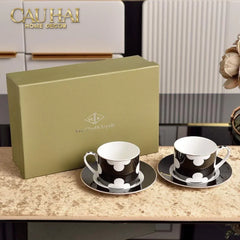 Maison Couture - Set 2 Tách Trà Château Clover Signature - L’Atelier Rayé Tasses & Soucoupes 4pcs-CẬU HAI HOME DECOR