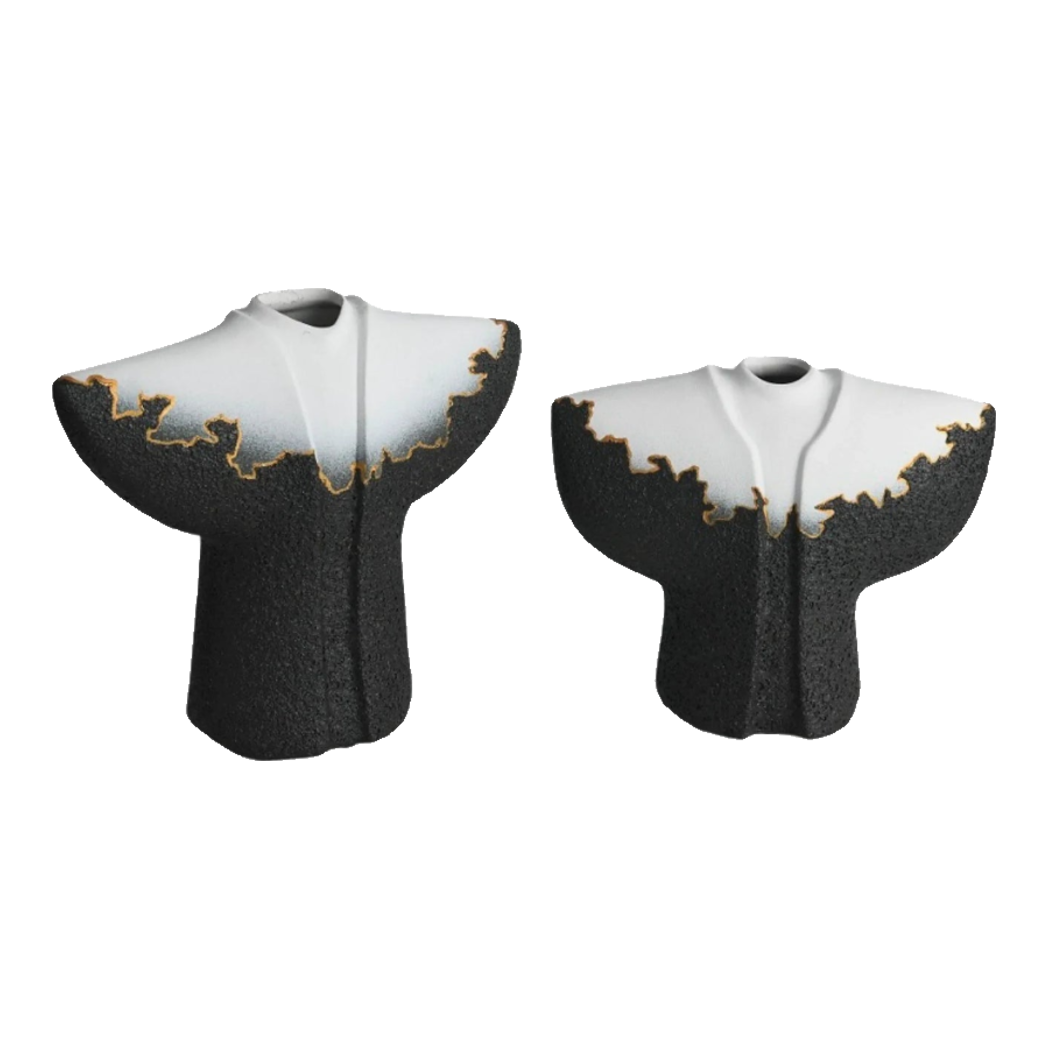 Maison Couture - Set 2 Tượng Quốc Phục Oriental Traditional Costume Lava Mantle H30/35
