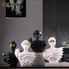 maison-couture-tuong-doi-canh-aurea-silent-wings-masquerade-35x25x15-tuong-trang-tri-cau-hai-home-decor-2 - CẬU HAI HOME DECOR
