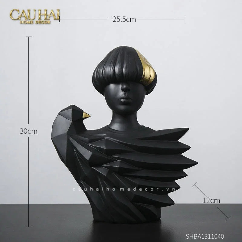 maison-couture-tuong-doi-canh-aurea-silent-wings-masquerade-35x25x15-tuong-trang-tri-cau-hai-home-decor-7 - CẬU HAI HOME DECOR