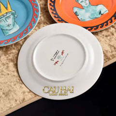 Maison Couture - Set 4 Đĩa Tráng Miệng 20cm Ginori 8" Labirito Héritage Dinner/Desert Plates Set 4pcs-SET CHÉN DĨA-CẬU HAI HOME DECOR