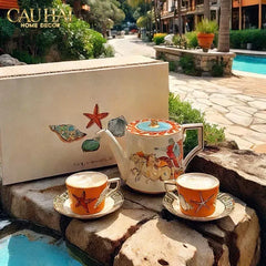 Maison Couture - Set 4 Đĩa Tráng Miệng 20cm Ginori 8" Labirito Héritage Dinner/Desert Plates Set 4pcs-SET CHÉN DĨA-CẬU HAI HOME DECOR
