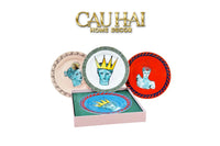 Maison Couture - Set 4 Đĩa Tráng Miệng 20cm Ginori 8" Labirito Héritage Dinner/Desert Plates Set 4pcs-SET CHÉN DĨA-CẬU HAI HOME DECOR