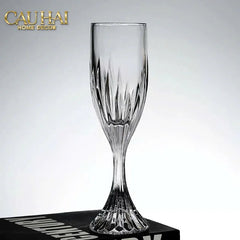 Maison Couture - Set 6 Ly Pha Lê Champane Facetté Éclat Cristalleries Champagne Glasses 170ml-LY THỦY TINH-CẬU HAI HOME DECOR