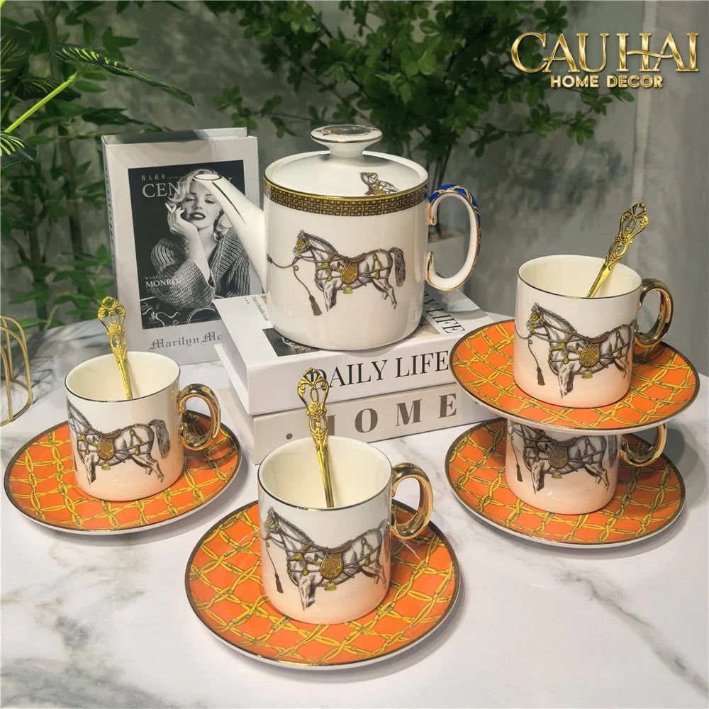 maison-couture-set-binh-tra-6-tach-la-selle-royale-h-class-tea-set-orange-harnais-19pcs-set-binh-tra-cau-hai-home-decor-2 - CẬU HAI HOME DECOR
